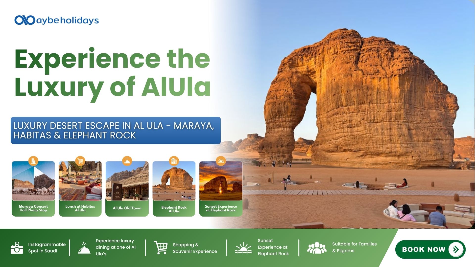 Experience the Luxury of AlUla main photo